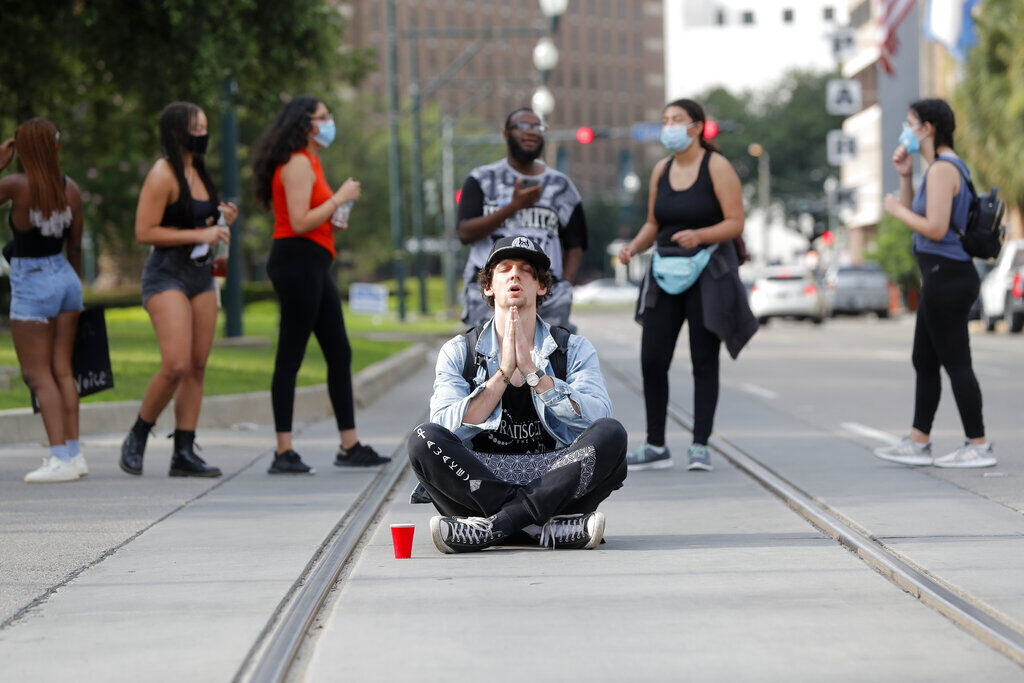 APTOPIX America Protests New Orleans